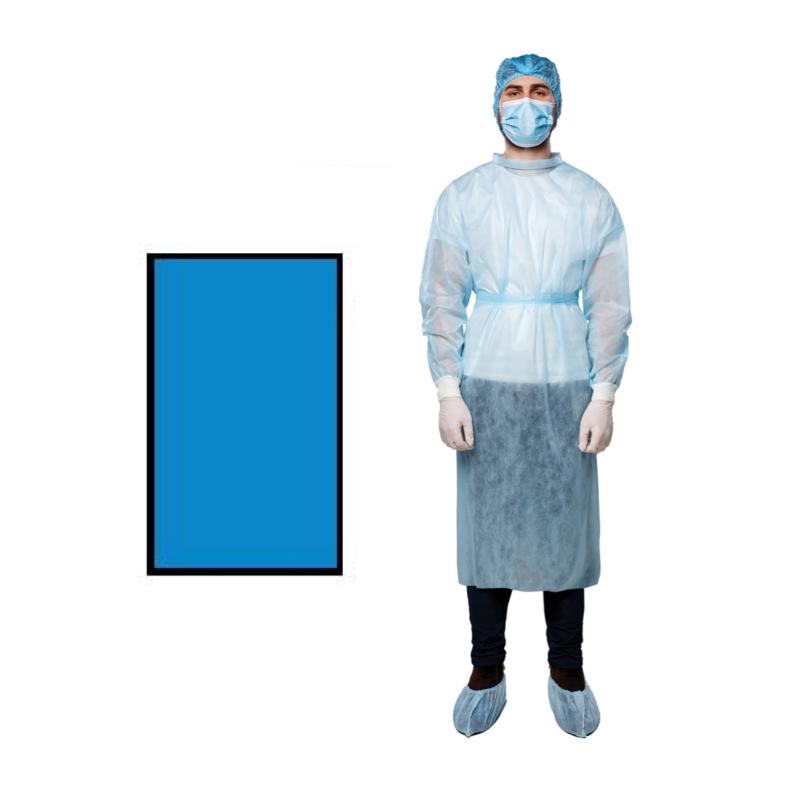 Комплект одягу та покриттів операційний, стерильний, одноразового використання,ТМ «АХІЛЛ»